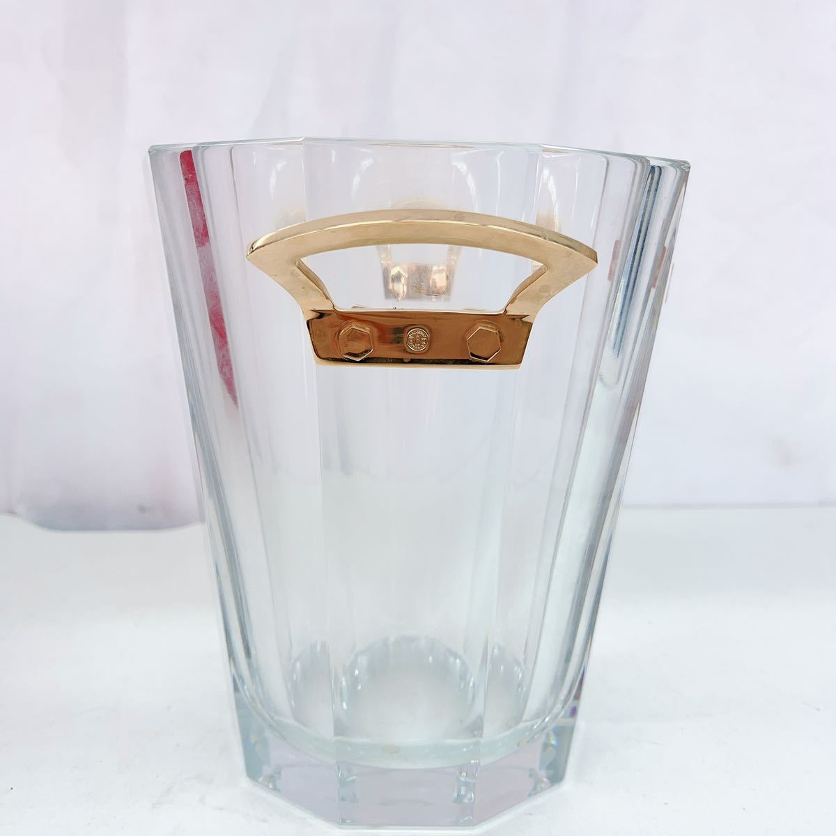 7AD173 1円〜 【新品】Baccarat バカラ アイスペール 氷入れ 大型 お酒 