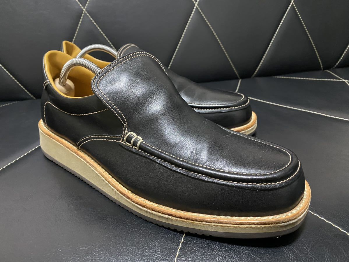 極美品 リーガル/REGAL メンズ/W351AE 25.0/レザースリッポン 