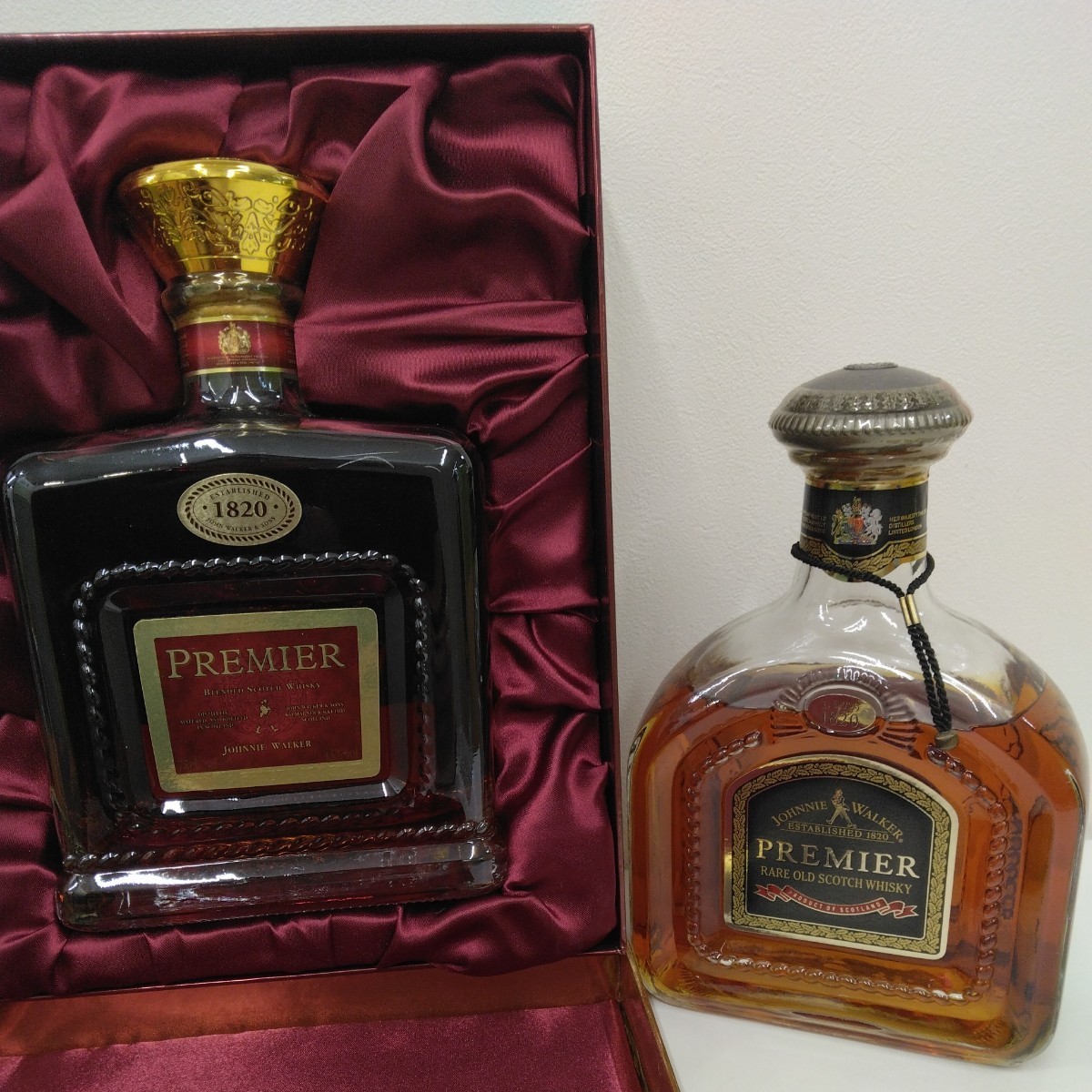 p-3754 未開栓古酒 JOHNNIE WALKER ジョニーウォーカー PREMIER