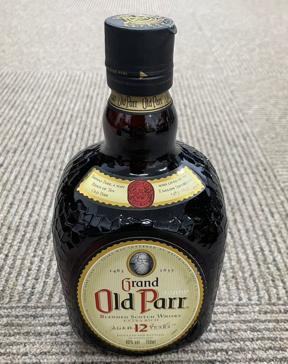 003 7 Grand Old Parr オールドパー 12年 スコッチウイスキー 古酒