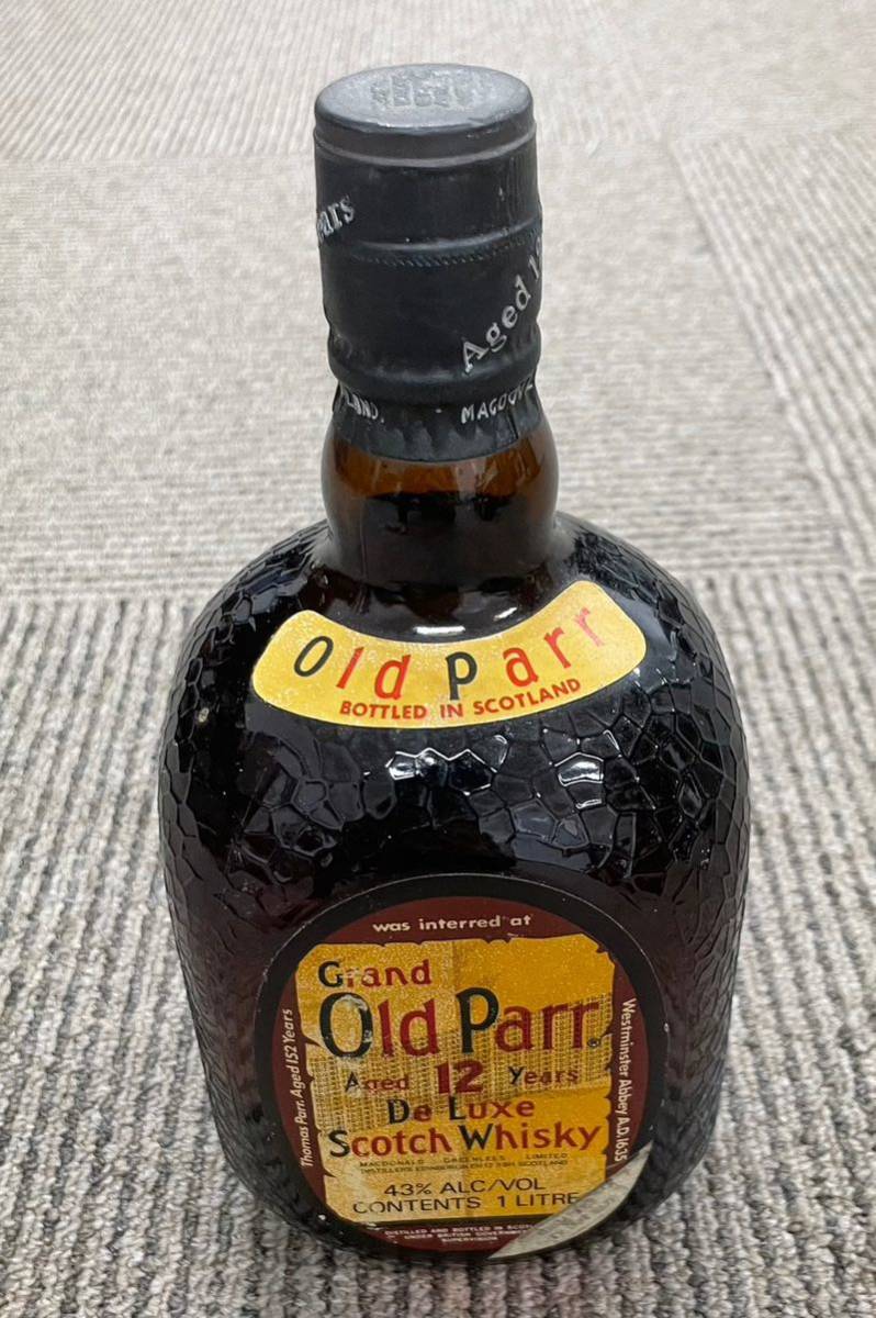 003 7 Grand Old Parr オールドパー 12年 スコッチウイスキー 古酒