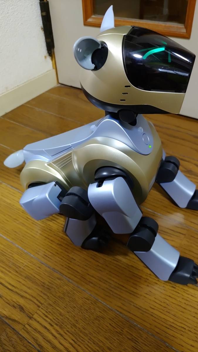SONY AIBO アイボ ERS-210 ゴールド・シルバー（水色）（2色ミックス