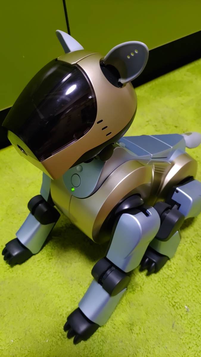 SONY AIBO アイボ ERS-210 ゴールド・シルバー（水色）（2色ミックス