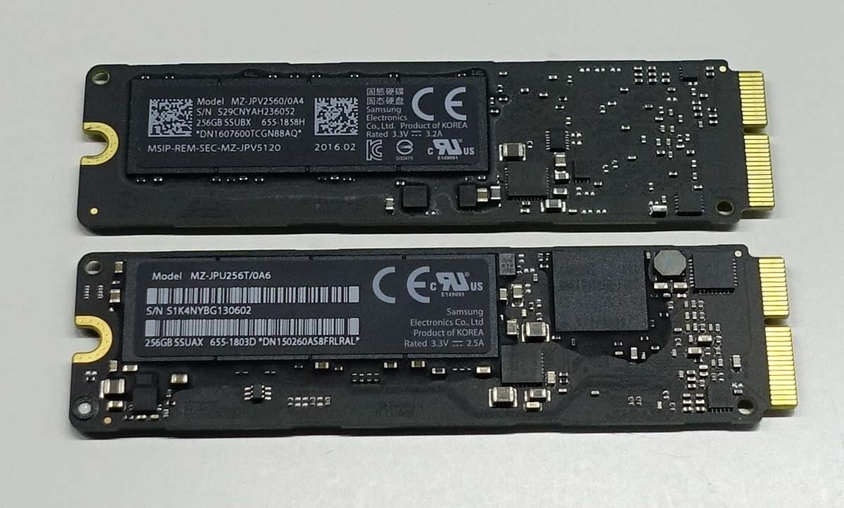爆買い，大得価 2個セット クリックポスト Apple 純正 SSD SAMSUNG MZ