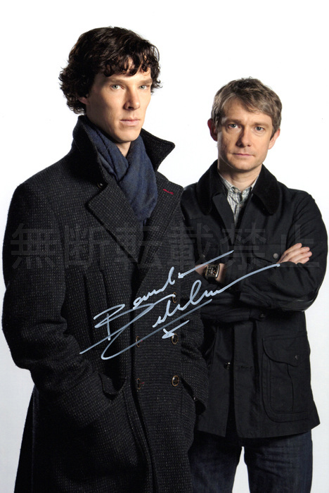 ベネディクト・カンバーバッチ 直筆サインフォト/写真 Benedict