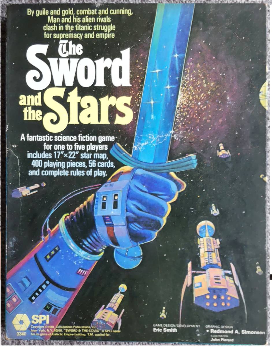 S【爆レア！】(SPI) The Sword and the Stars(銀河帝国の盛衰)■和訳付
