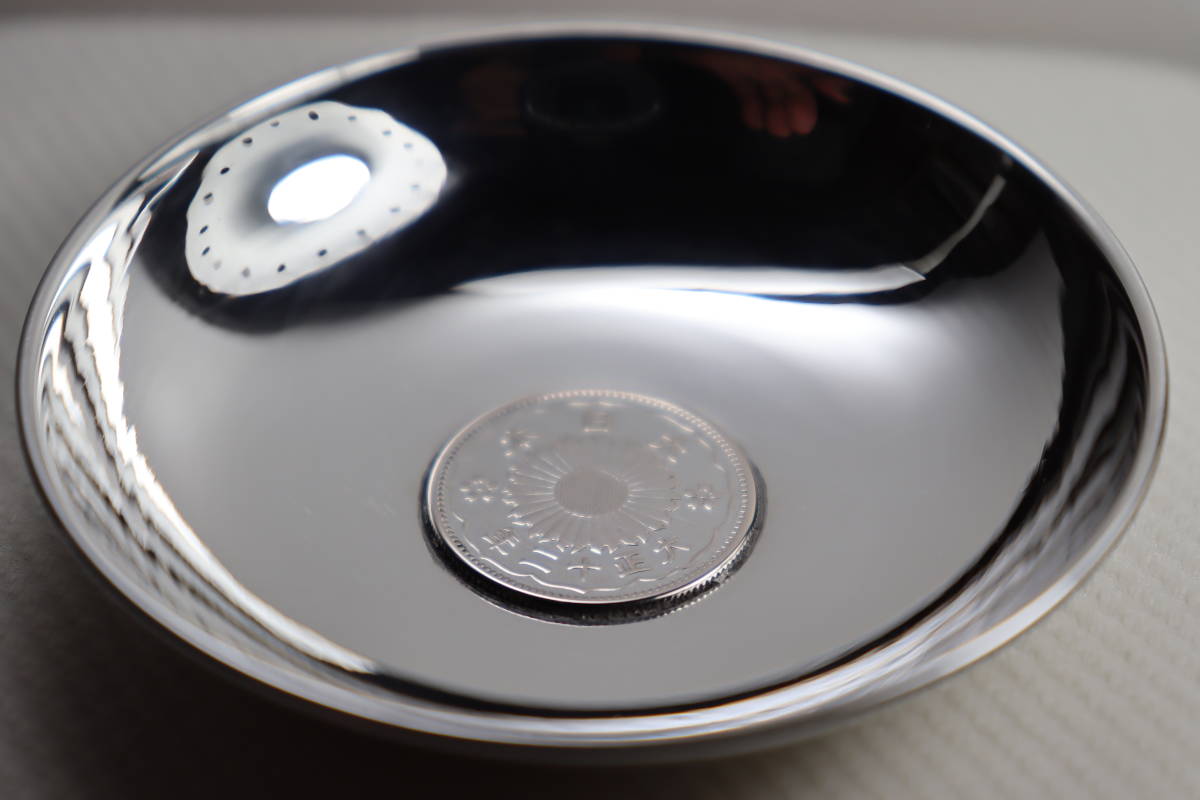 純銀杯 純銀盃 約207g シルバー 刻印 酒器 3つ組 SILVER 送料無料