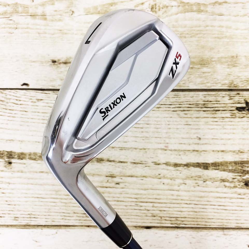 (中古)(レフティモデル)ダンロップ SRIXON ZX5 単品7番アイアン 31° Sフレックス 37インチ Diamana ZX 左利き用 Cランク