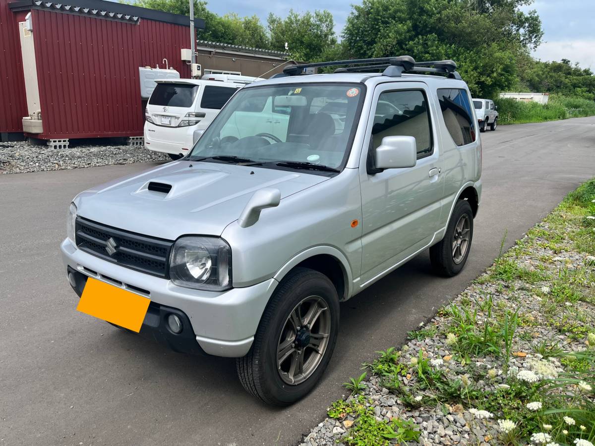 スズキ ジムニー JB23W XC 4WD オートマ シルバー 車検5年12月 平成20