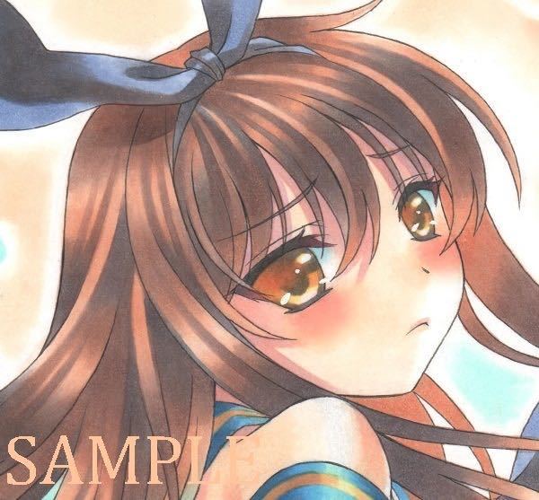 同人手描きイラスト【涼宮ハルヒの憂鬱/艦これ☆涼宮ハルヒ②島