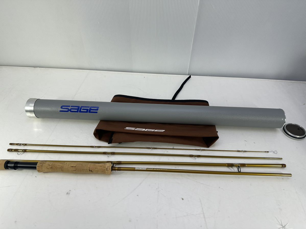 SAGE セージ フライロッド Launch 890-4 #8 Line 9.0” ケース付き
