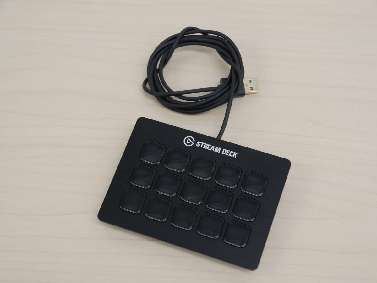 Elgato 動作確認済み Elgato Stream Deck 15キー配列 20GAA9902 Stream
