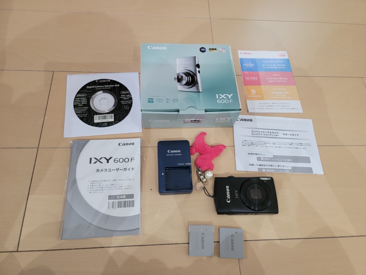 IXY Canon 600F IXY600F デジタルカメラ シルバー コンパクトデジタル 