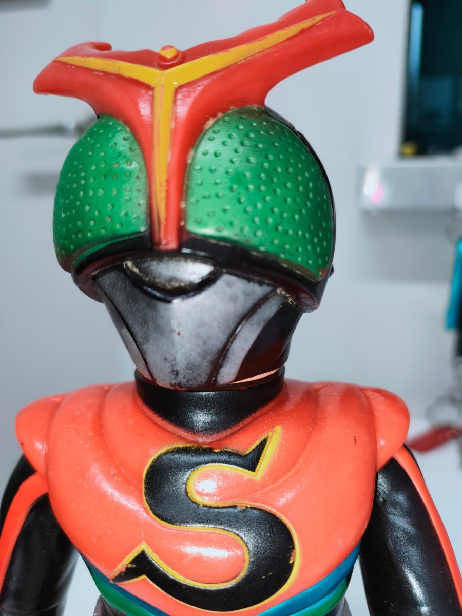 仮面ライダー 仮面ライダーストロンガー ストロンガー ソフビ 石森プロ