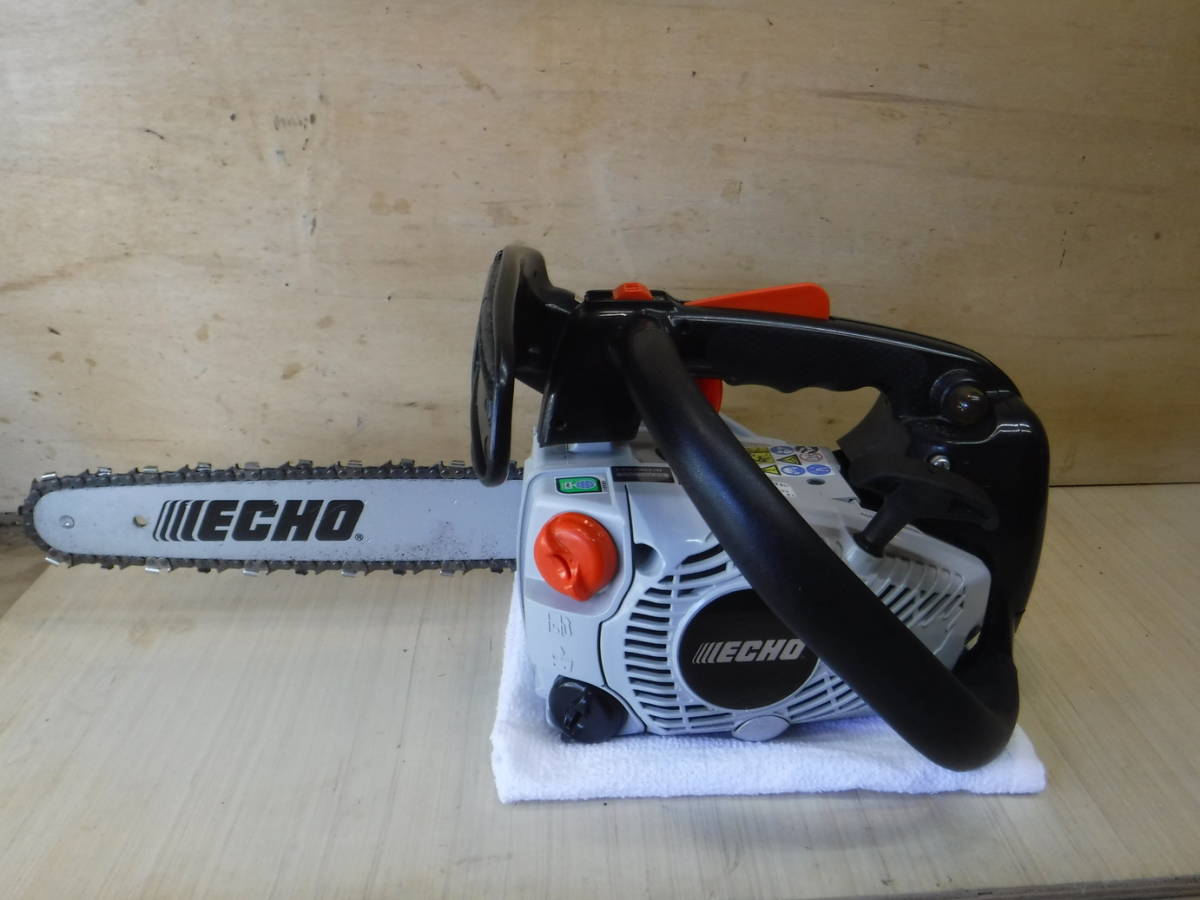 ECHO エンジンチェンソー ECS300T/N 中古 10インチ(チェーンソー 