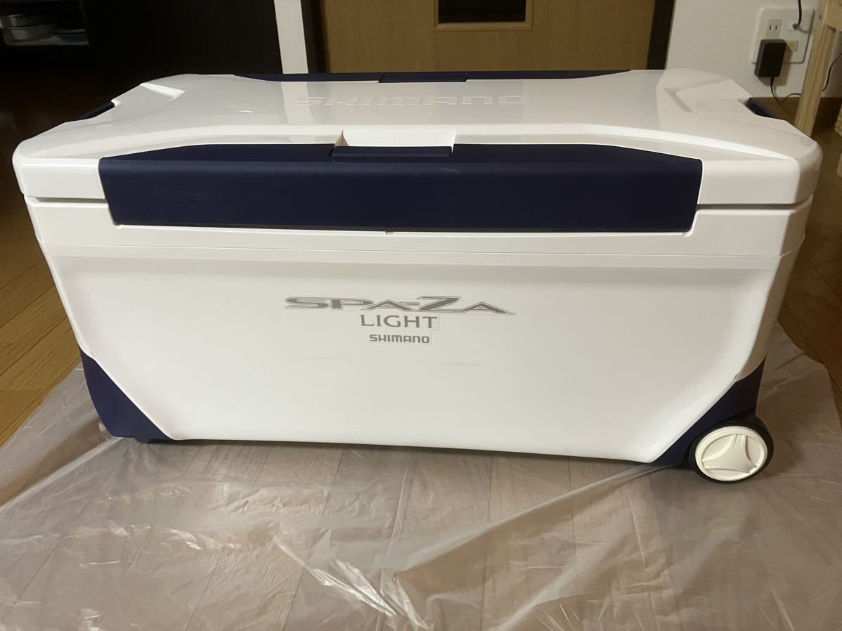 ☆中古美品☆シマノ スペーザ ライト SPAZA LIGHT 350 キャスター付 