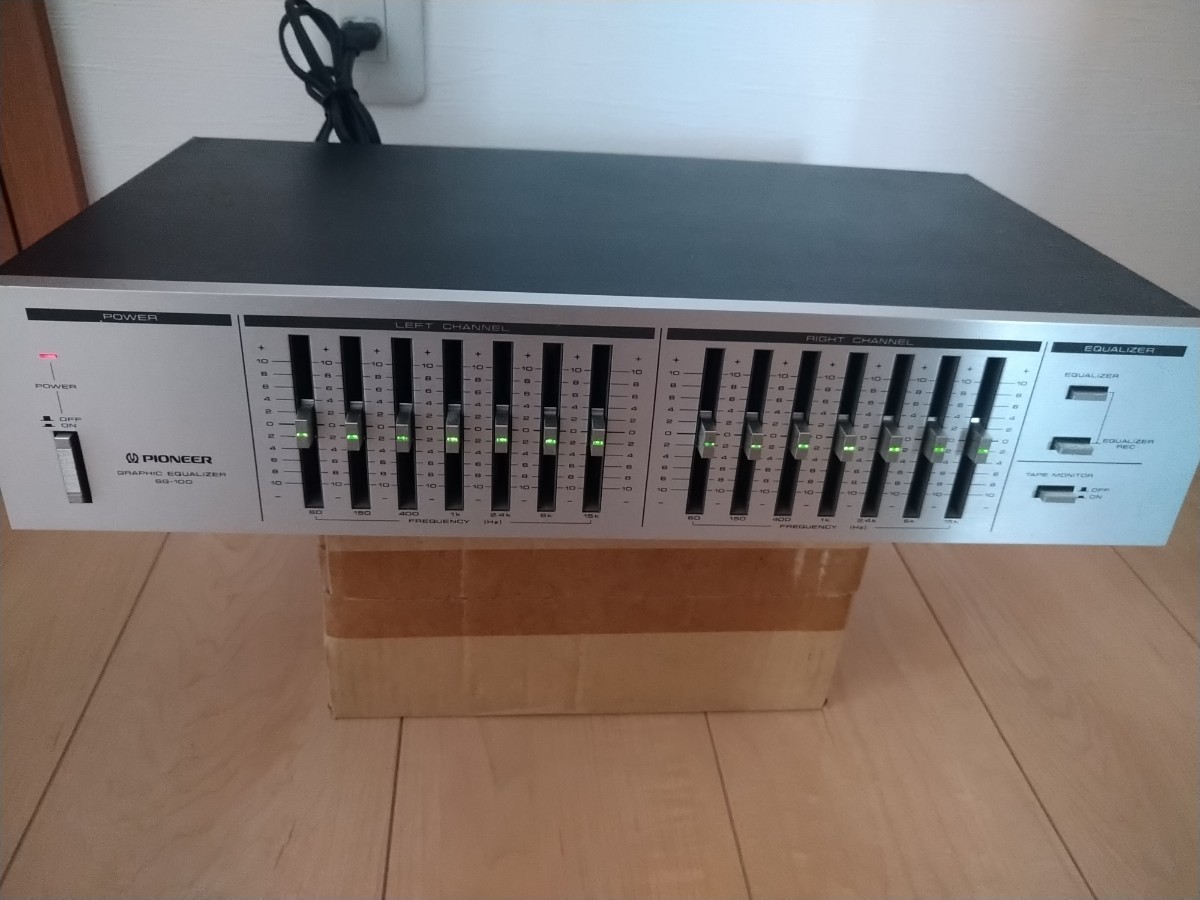 Pioneer SG-100 グラフィックイコライザー PIONEER パイオニア SG-100 グラフィック グラフィックイコライザー