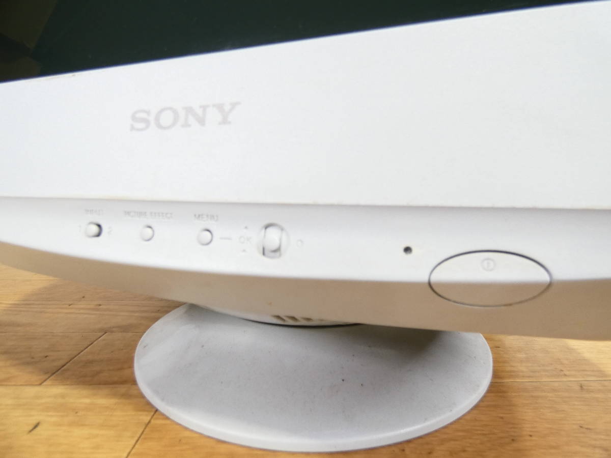 S) ○ SONY ソニー 19インチ CRTモニター CPD-G420 トリニトロン 映像
