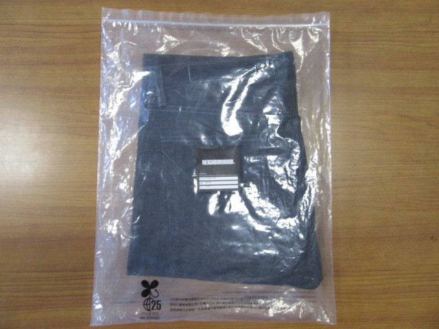 1円スタート　売り切り　NEIGHBORHOOD　ネイバーフッド　RIGID　DENIM　DP　NARROW　PANTS　BLACK　M