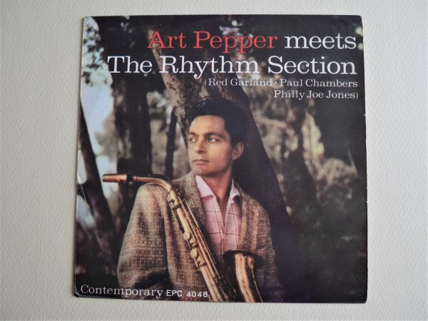アート・ペッパー　Art Pepper Meets the Rythm Section　イタリア・オリジナルEP　Jolly EPC 4048
