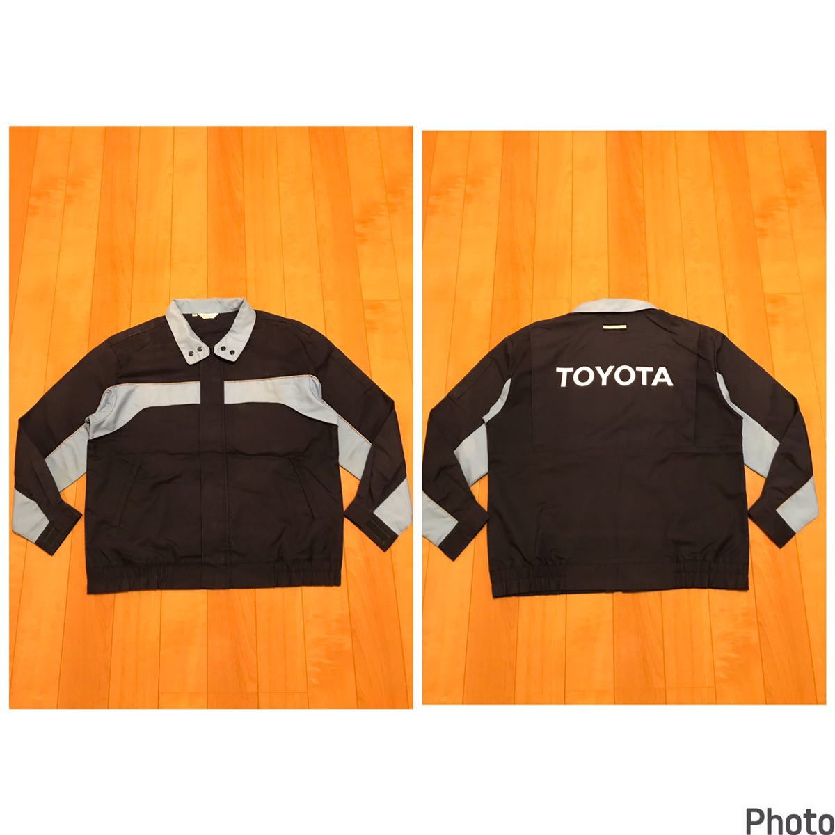 定番，送料無料 良品 非売品.FAIRROAD／TOYOTA トヨタ自動車 LL 企業スタッフワークジャケット 背面BIGロゴ入 丈夫生地作業服ジャンパー //ツナギ F1 TRD(ジャンパー、ジャケット)｜売買されたオークション情報、ya ジャンパー、ジャケット