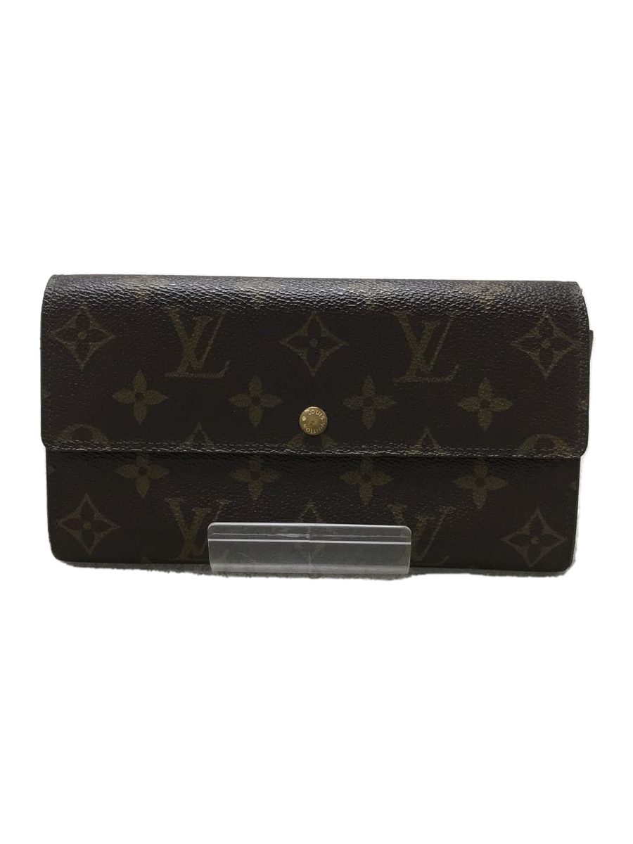 LOUIS VUITTON◆2)ポシェット・ポルト・モネクレディ_モノグラム・キャンバス_BRW