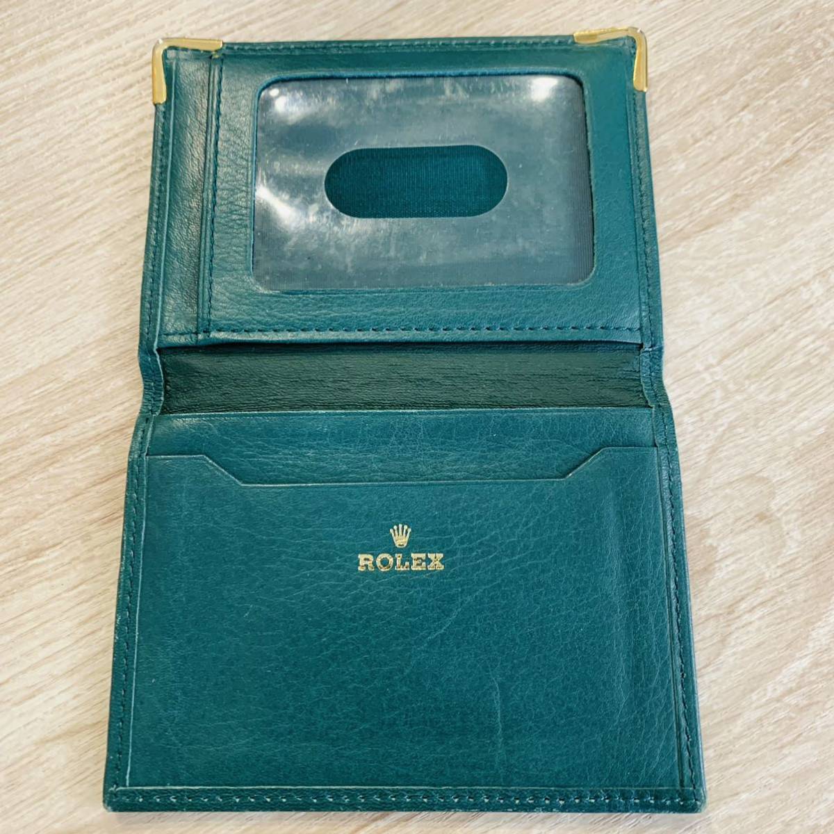 Rolex ロレックス 名刺入れ カードケース 名刺ケース 中古保管品 定期 