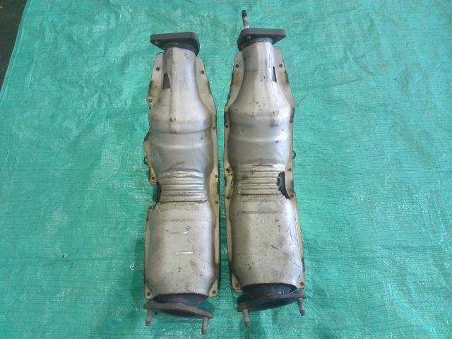 ◆日産 Y50 フーガ VQ25DE 純正 触媒 コンバーター キャタライザー 左右セット 2個セット ジャンク品 個人宅配送不可