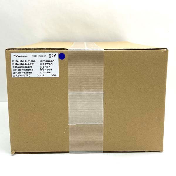 e) MUSICA ムジカ フォノアンプ pho64 MM/MCフォノアンプ 定価120，000円 メーカー保証1年付き オーディオ ※未開封品 - pho64 MUSICA その他 musica 電源ノイズ