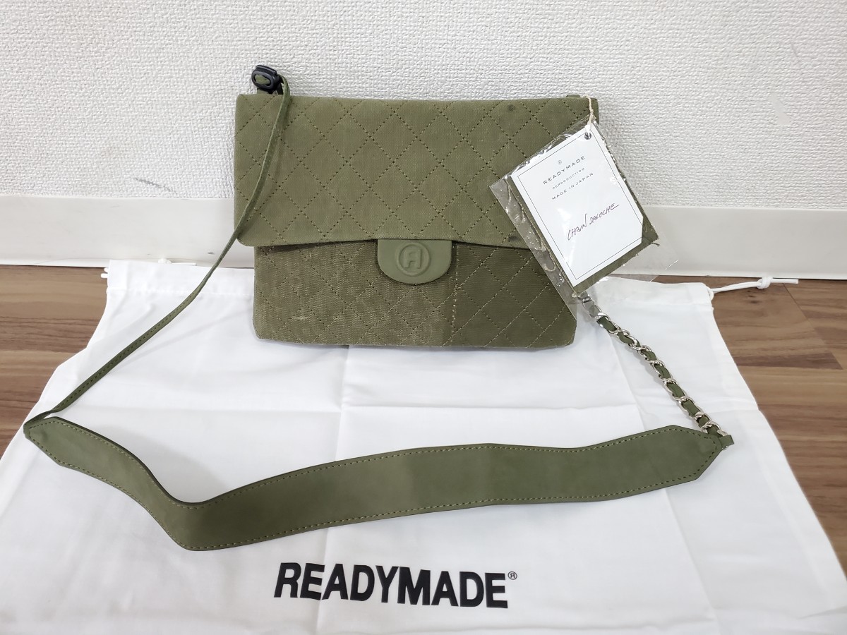 最高級1点物 新品タグ付き 希少 READYMADE CHAIN SACOCHE レディメイド 