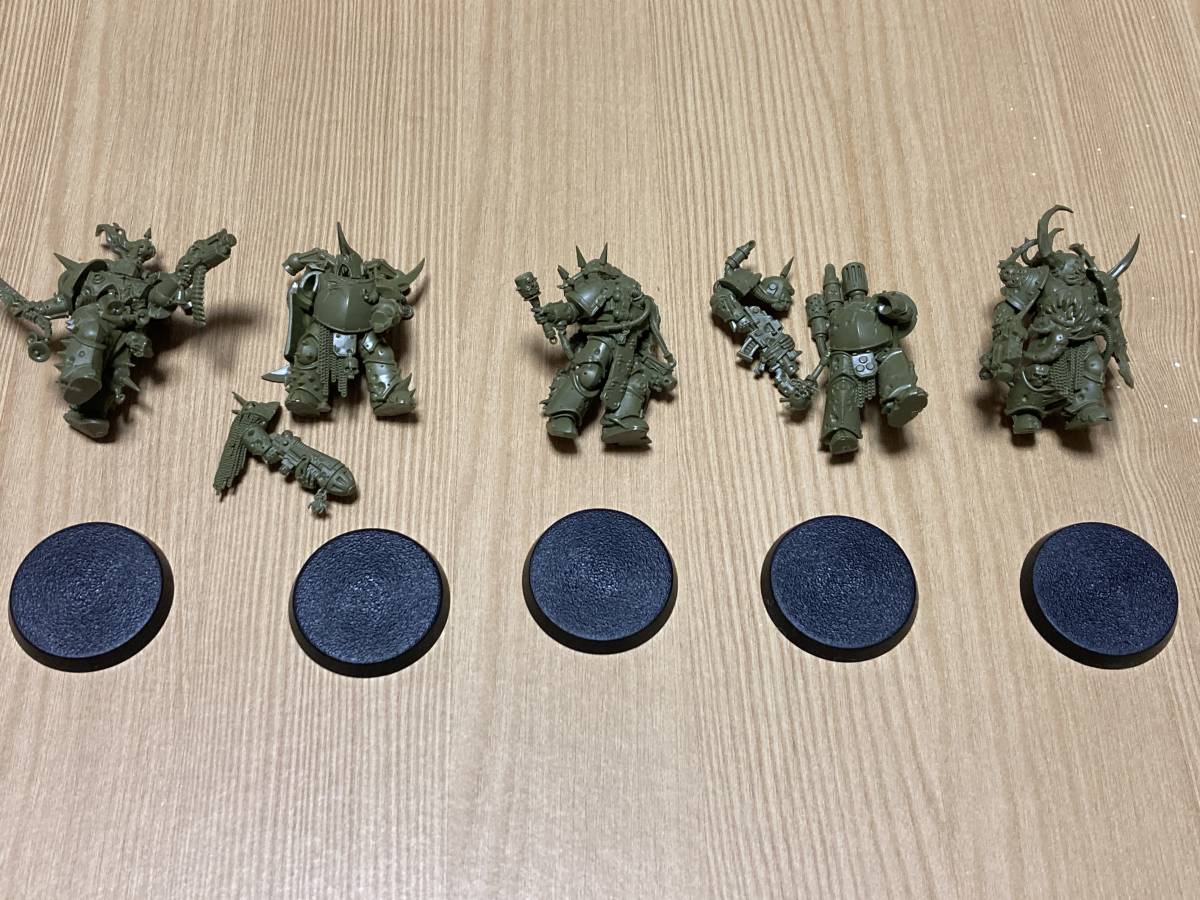 ウォーハンマー40K warhammer KNOW NO FEAR デスガード側 +不潔なる  