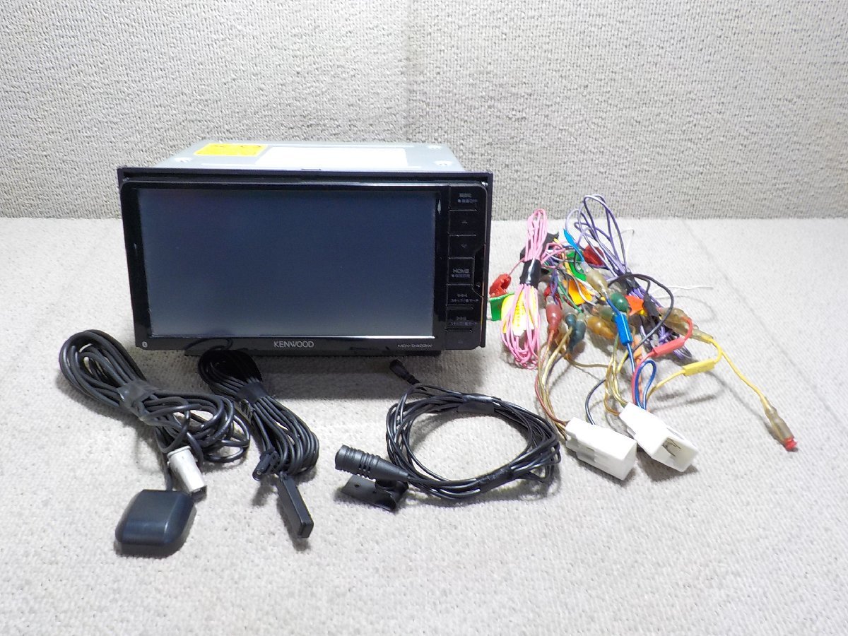 KENWOOD ケンウッド メモリーナビ MDV-D403W CD/DVD/SD/USB/iPod