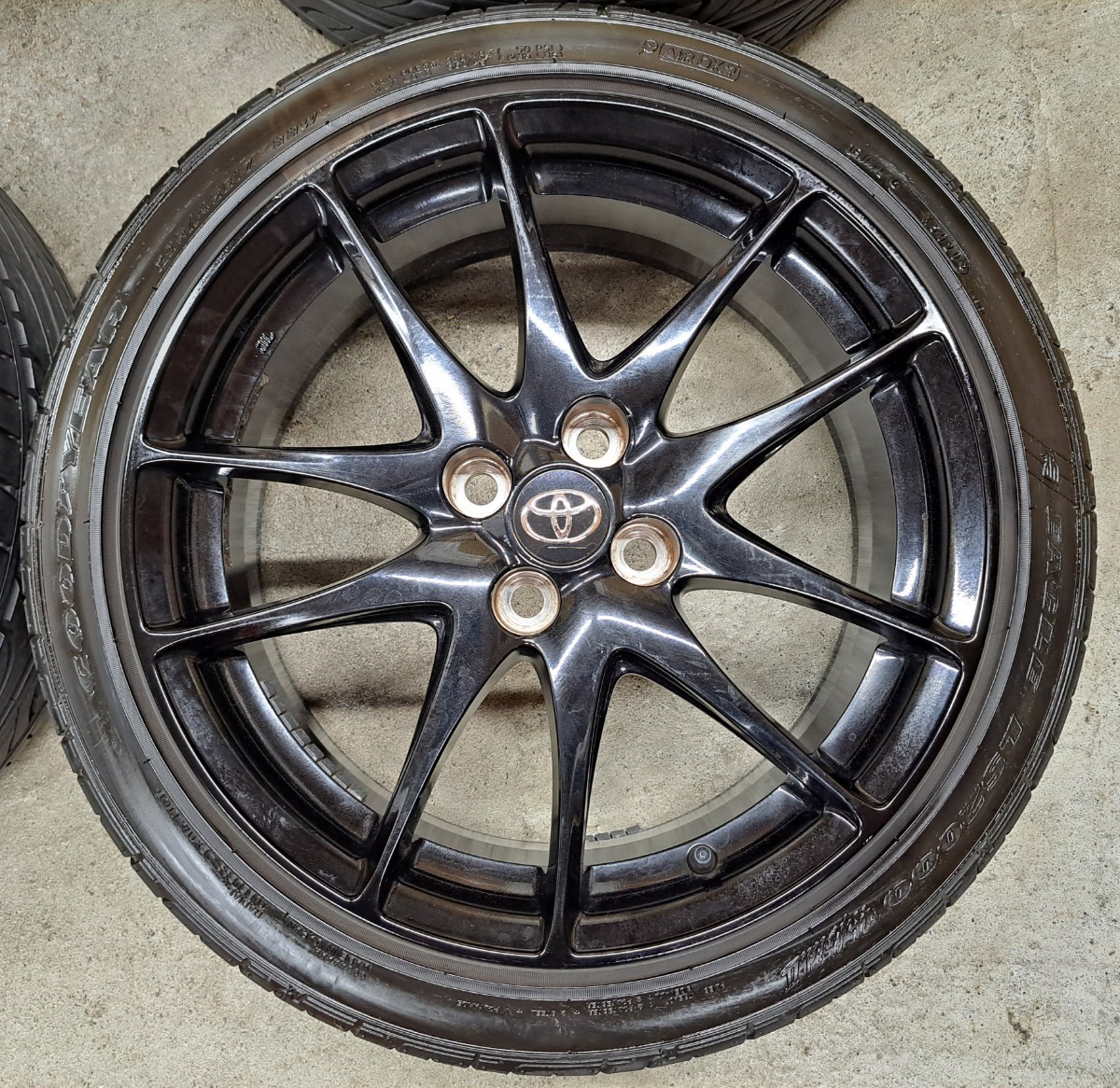 スボーツテクニック 100-4 17インチ 7j+48 タイヤホイールセット 205 