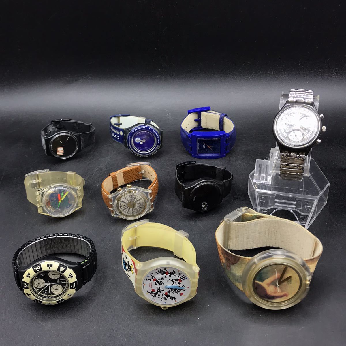 M121 swatch スウォッチ 腕時計 10本 まとめ売り アナログ クォーツ 