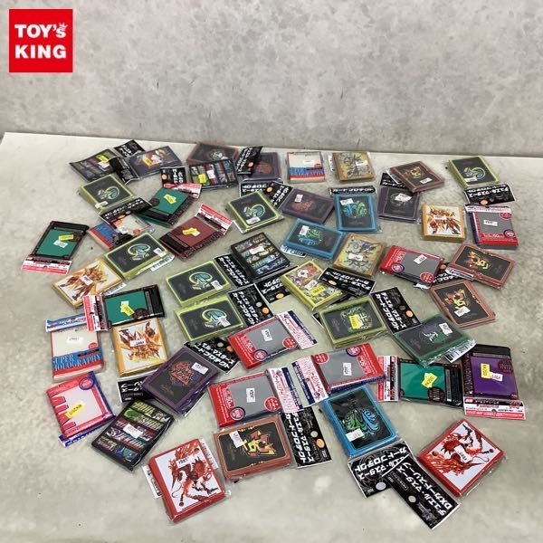 1円〜 訳あり デュエル・マスターズ 等 DXカードスリーブ 邪王来混沌三