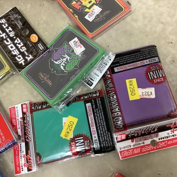 1円〜 訳あり デュエル・マスターズ 等 DXカードスリーブ 邪王来混沌三