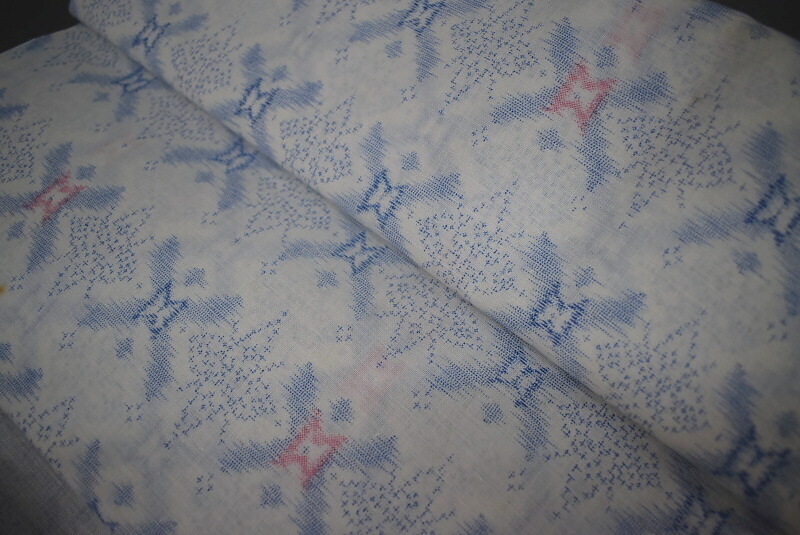 反物 浴衣 綿 中古 優品 反物a6g1m5新古品リサイクル品反物中古激安&frasl;練習用東京本染め 【凛々】14G　新古品 綿 ゆかた反物 8点組 浴衣反物　まとめ売り