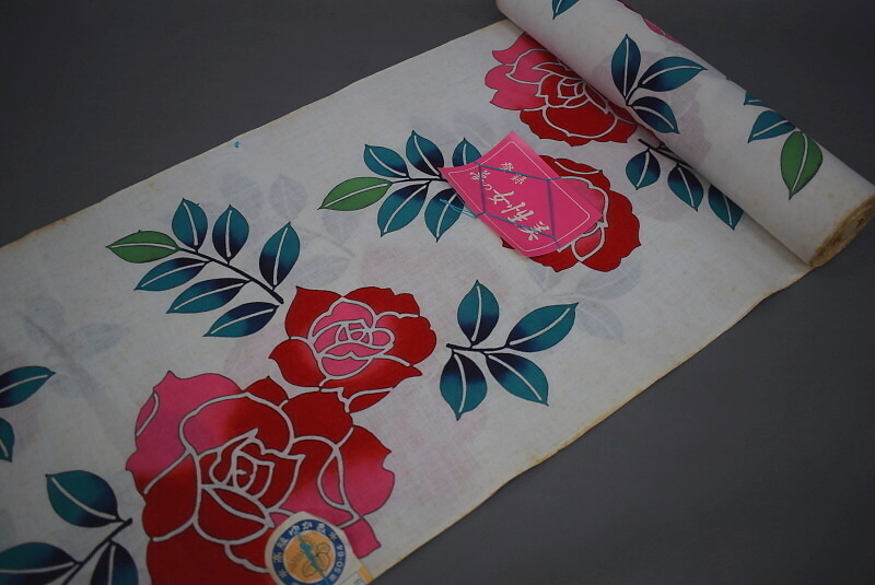 反物 浴衣 綿 中古 優品 反物a6g1m5新古品リサイクル品反物中古激安&frasl;練習用東京本染め 【凛々】14G　新古品 綿 ゆかた反物 8点組 浴衣反物　まとめ売り