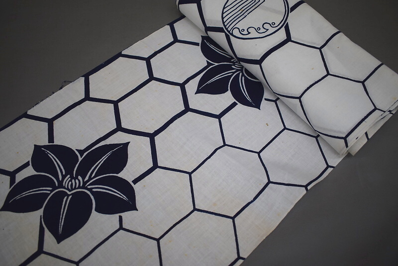 反物 浴衣 綿 中古 優品 反物a6g1m5新古品リサイクル品反物中古激安&frasl;練習用東京本染め 【凛々】14G　新古品 綿 ゆかた反物 8点組 浴衣反物　まとめ売り