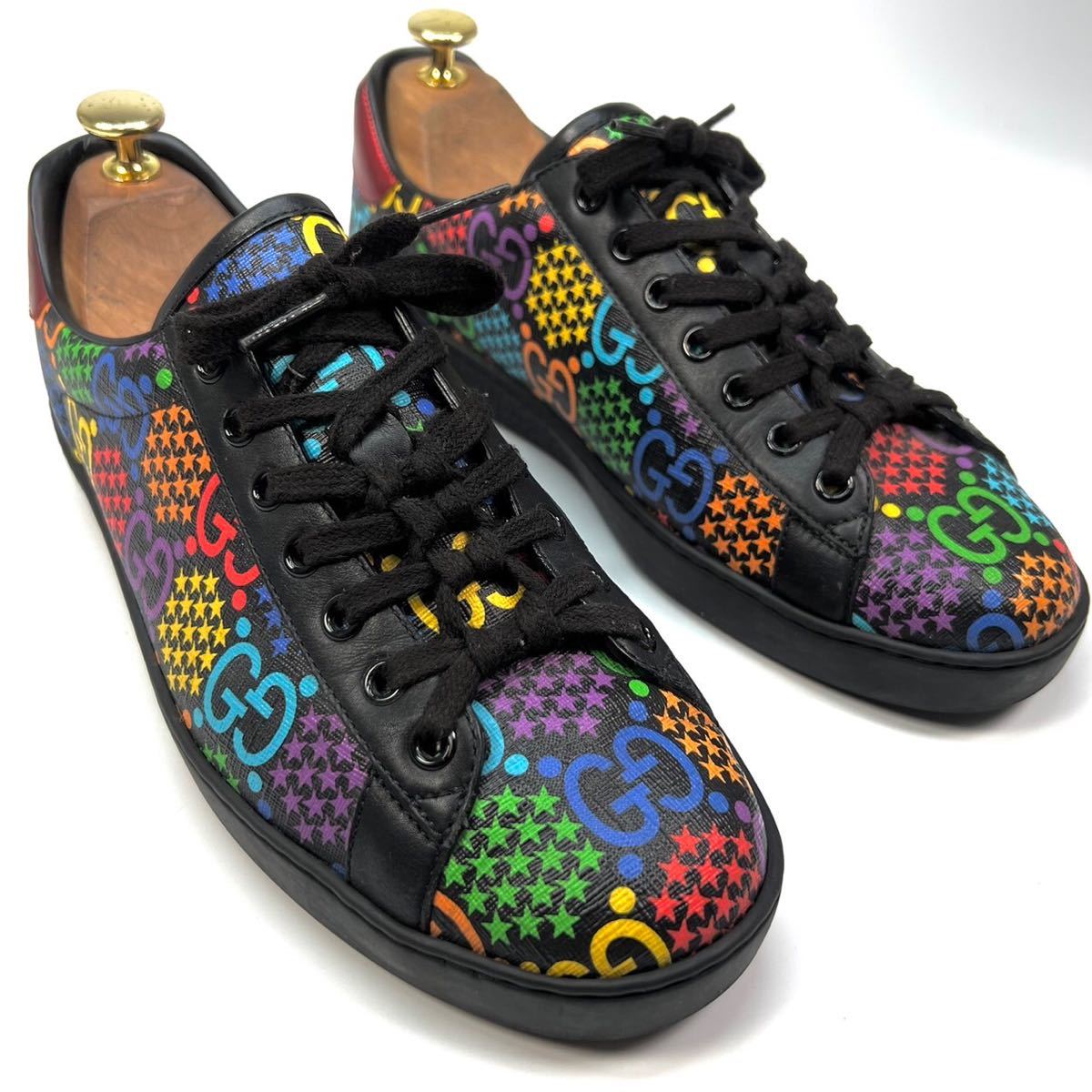 GUCCI GGサイケデリック グッチ スニーカー スリッポン GG柄 GG 