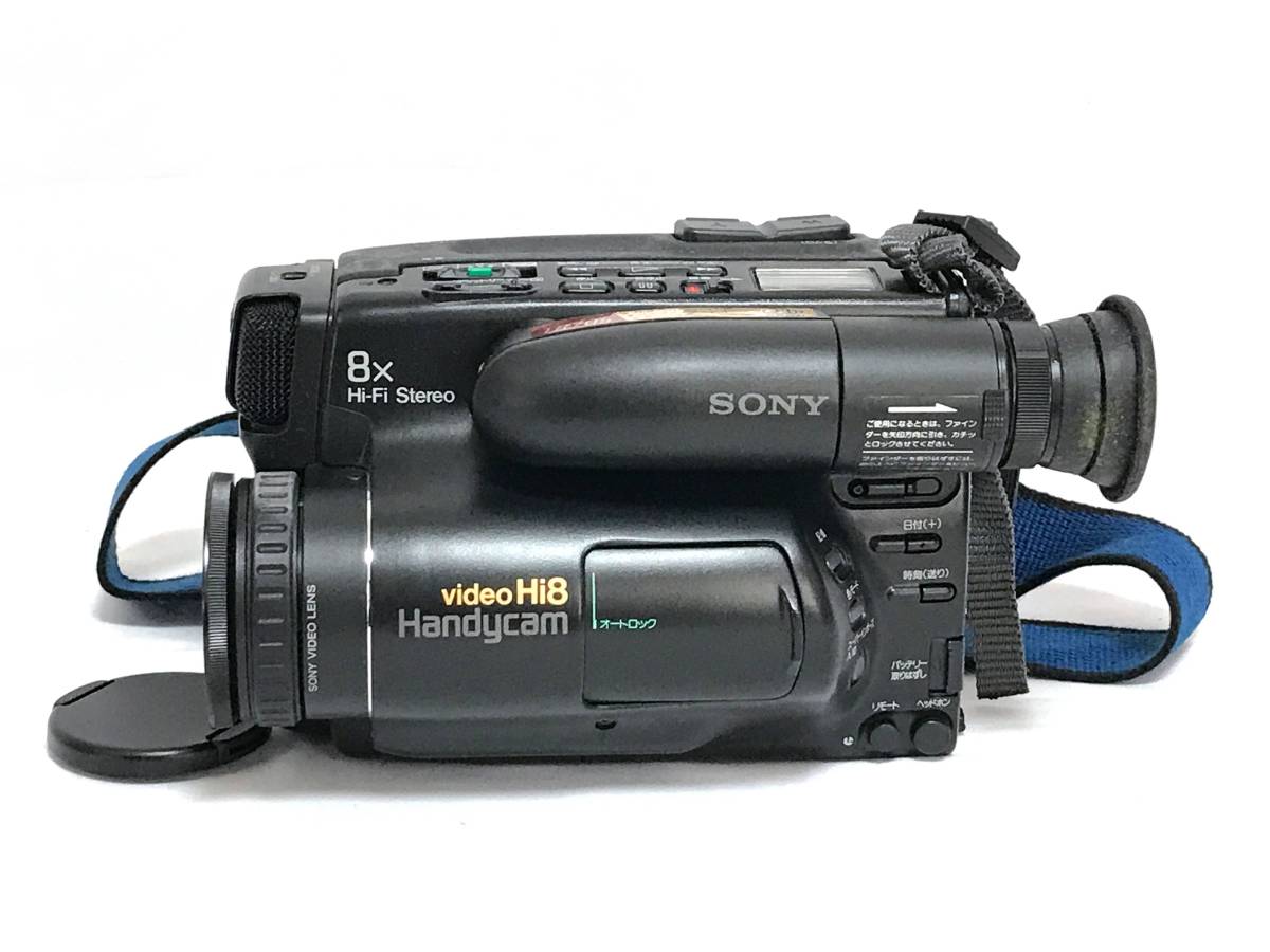 ◇ ソニー CCD-TR705 ビデオカメラ カメラ ブラック EJ460 CCD-TR705