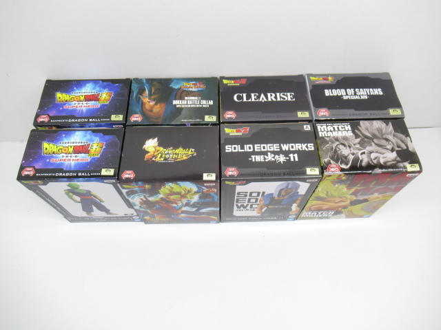n70233-ty 未開封★8個 ドラゴンボールZ ピッコロ トランクス ゴジータ ベジット ドッカンバトル CLEARIZE 等 フィギュア [055-230811] ピッコロ ドラゴンボール ドラゴンボールピッコロドラゴンボールZ