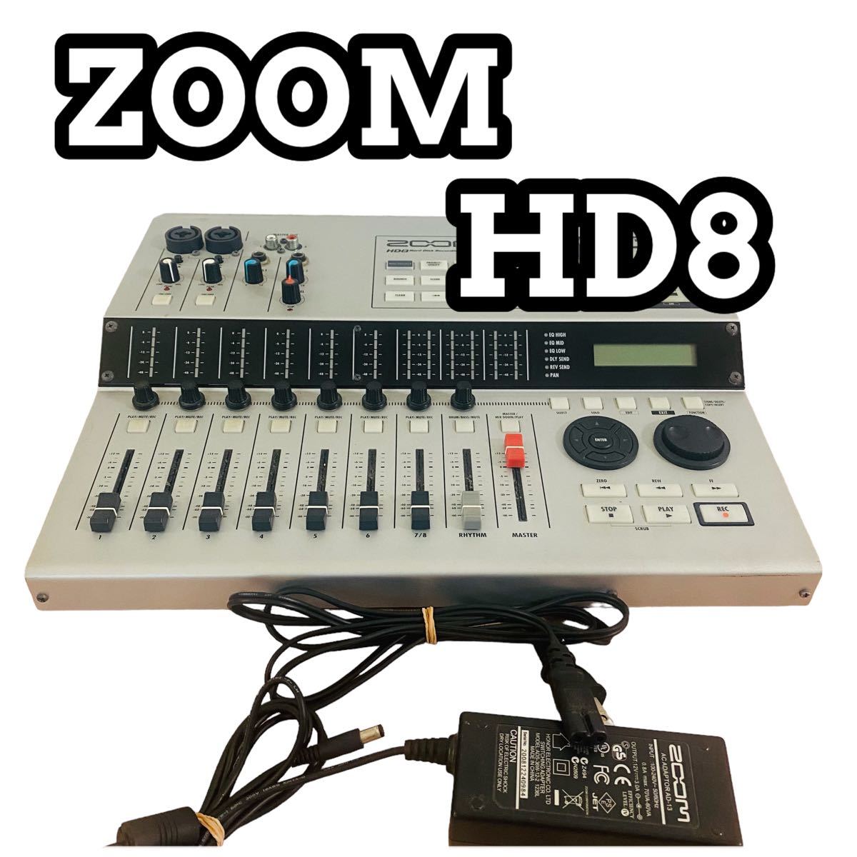 ZOOM HD8 MTR マルチトラックレコーダー - マルチトラックレコーダー
