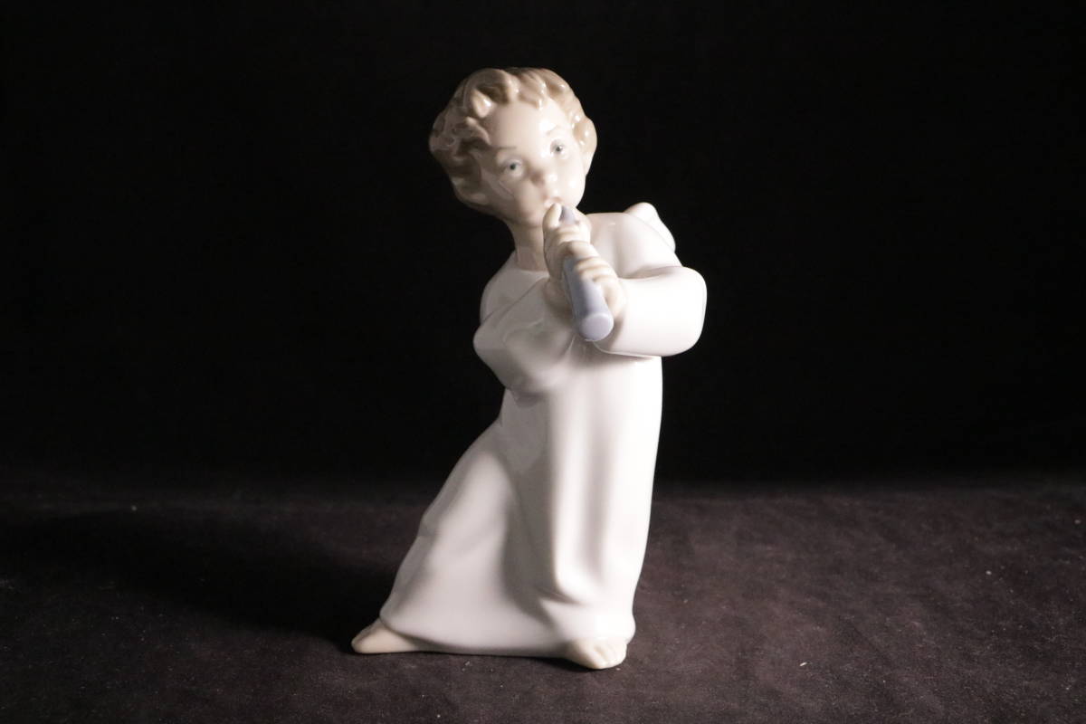 【美品】リアドロ　天使　楽器　フルート 可愛いフルート | リヤドロ公式オンライン