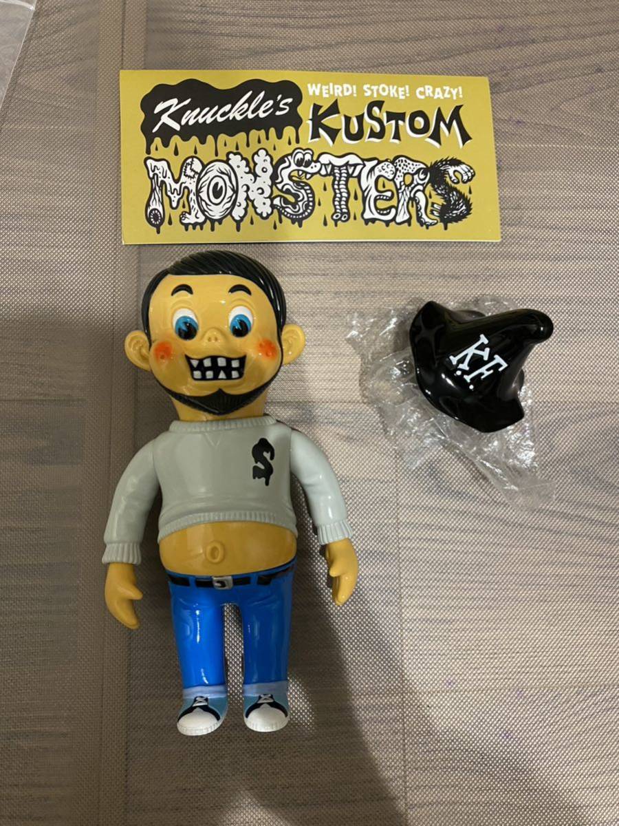 その他 headlockstudio knucle kun realhead hxs 希少品 HEADLOCKSTUDIO KNUCKLE KUN ソフビ zollmen izumonster hxs