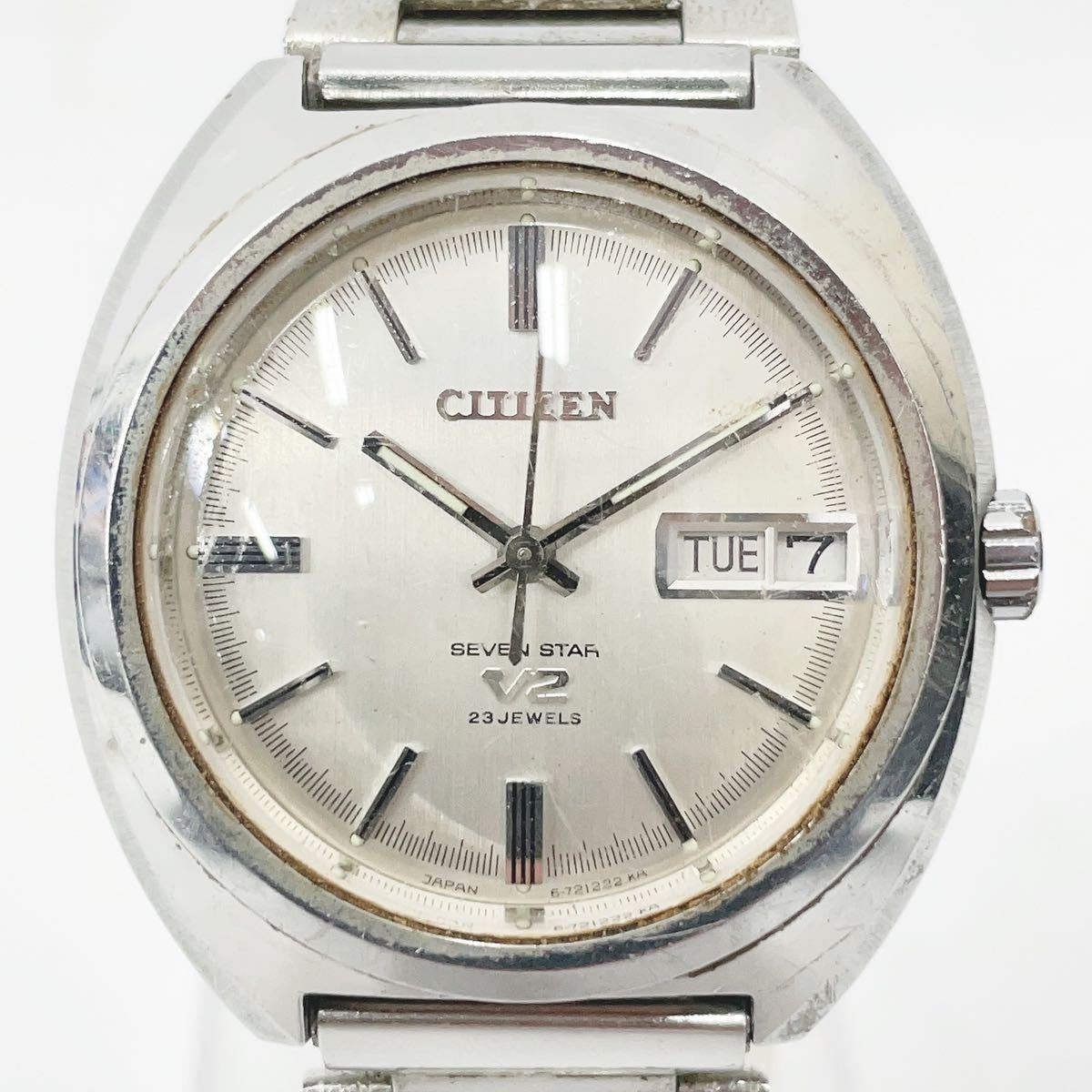 シチズン CITIZEN セブンスター V2 腕時計 自動巻き SEVEN STAR メンズ