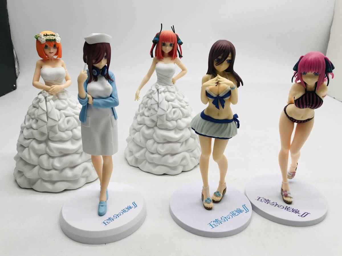 ジャンク 本体のみ 五等分の花嫁 プライズフィギュア まとめ売り 二乃 