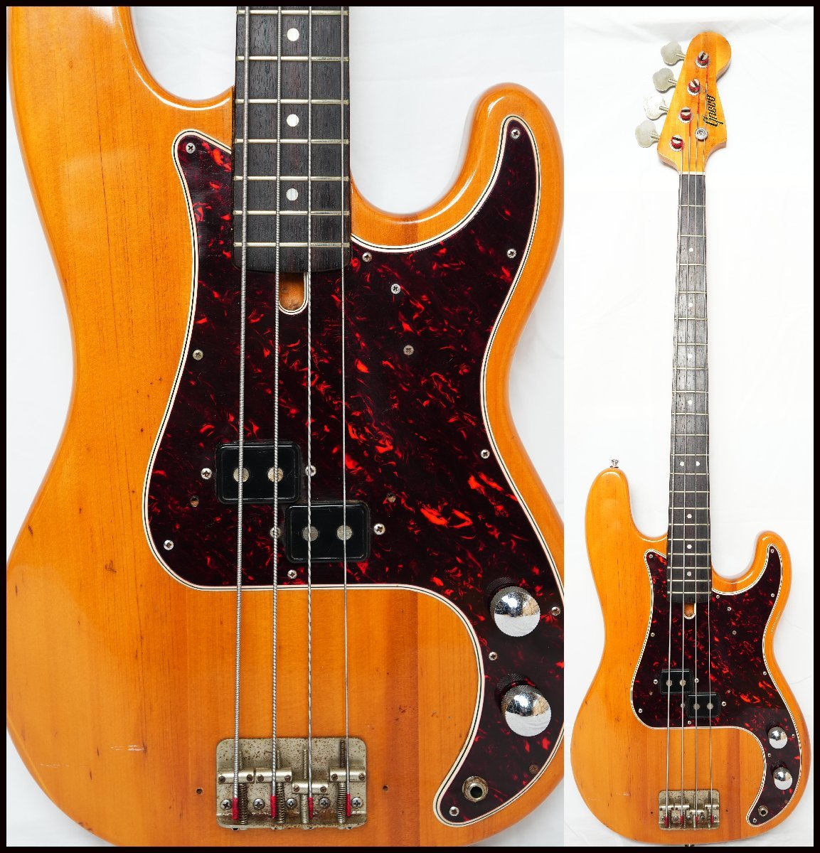 ★Greco★PB-380 プレシジョンベース 70年代初期モデル Gnecoロゴ 日本製 HC付 ヴィンテージ★