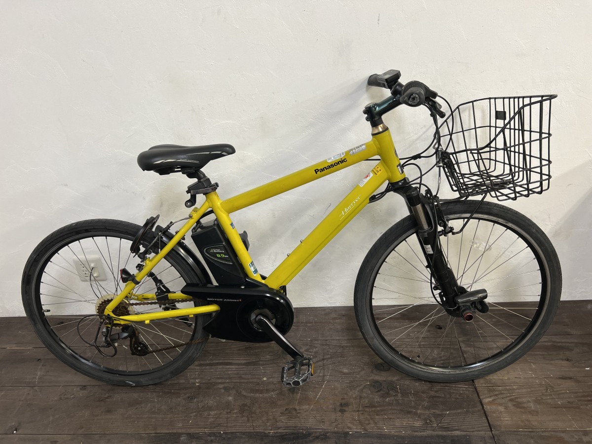 動作確認済み！Panasonic 電動アシスト自転車 ハリヤー BE-ENH544AG 26