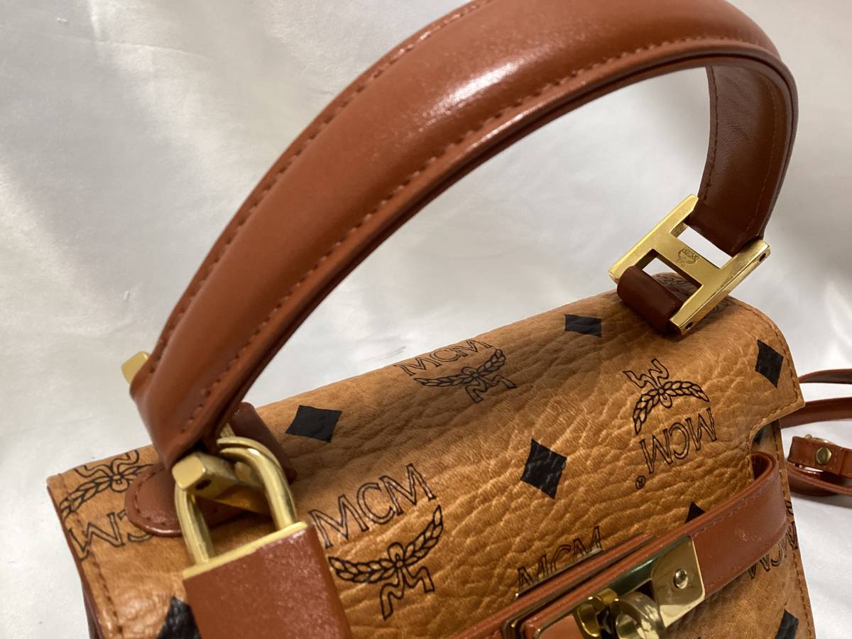 MCM ショルダーバッグ ハンドバッグ 2way エムシーエム エム エム
